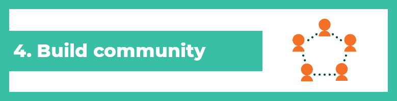 facebook live engagement tip 4 build community