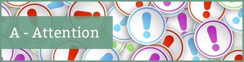 attraction marketing AIDA A-attention