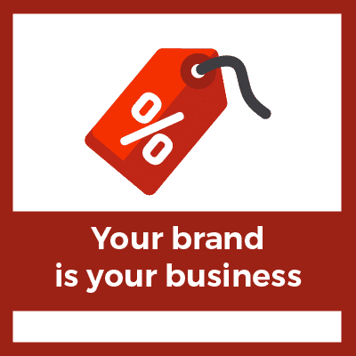growing an online business means your brand is your business