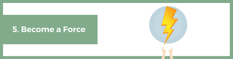 recruit network marketing step 5 become a force